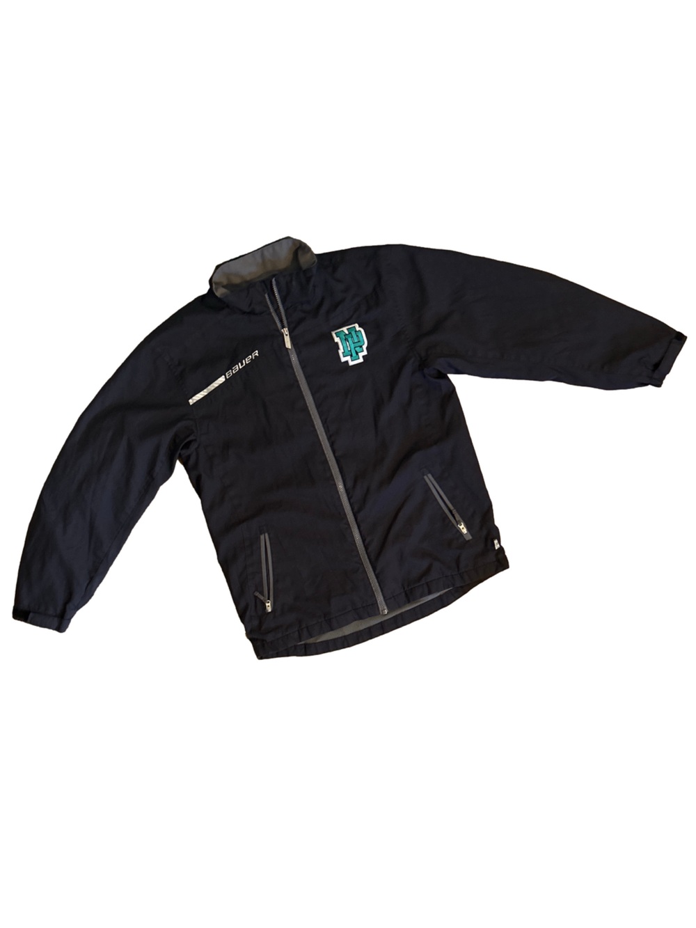 Bauer Team Kids Black Jacket Youth Large